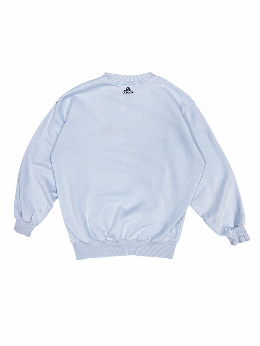 Vintage Adidas Sweatshirt Babyblue S