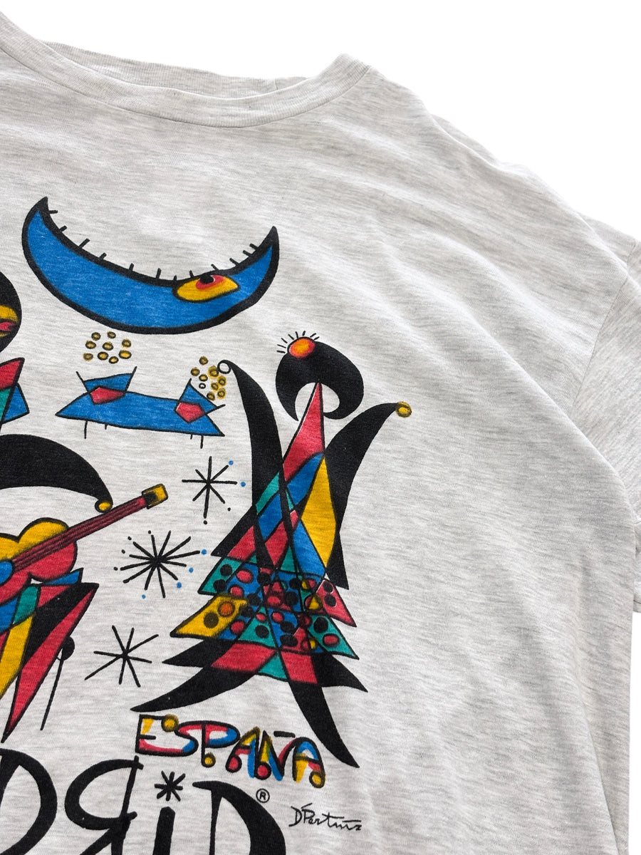 Vintage Graphic T-Shirt Grau L/XL