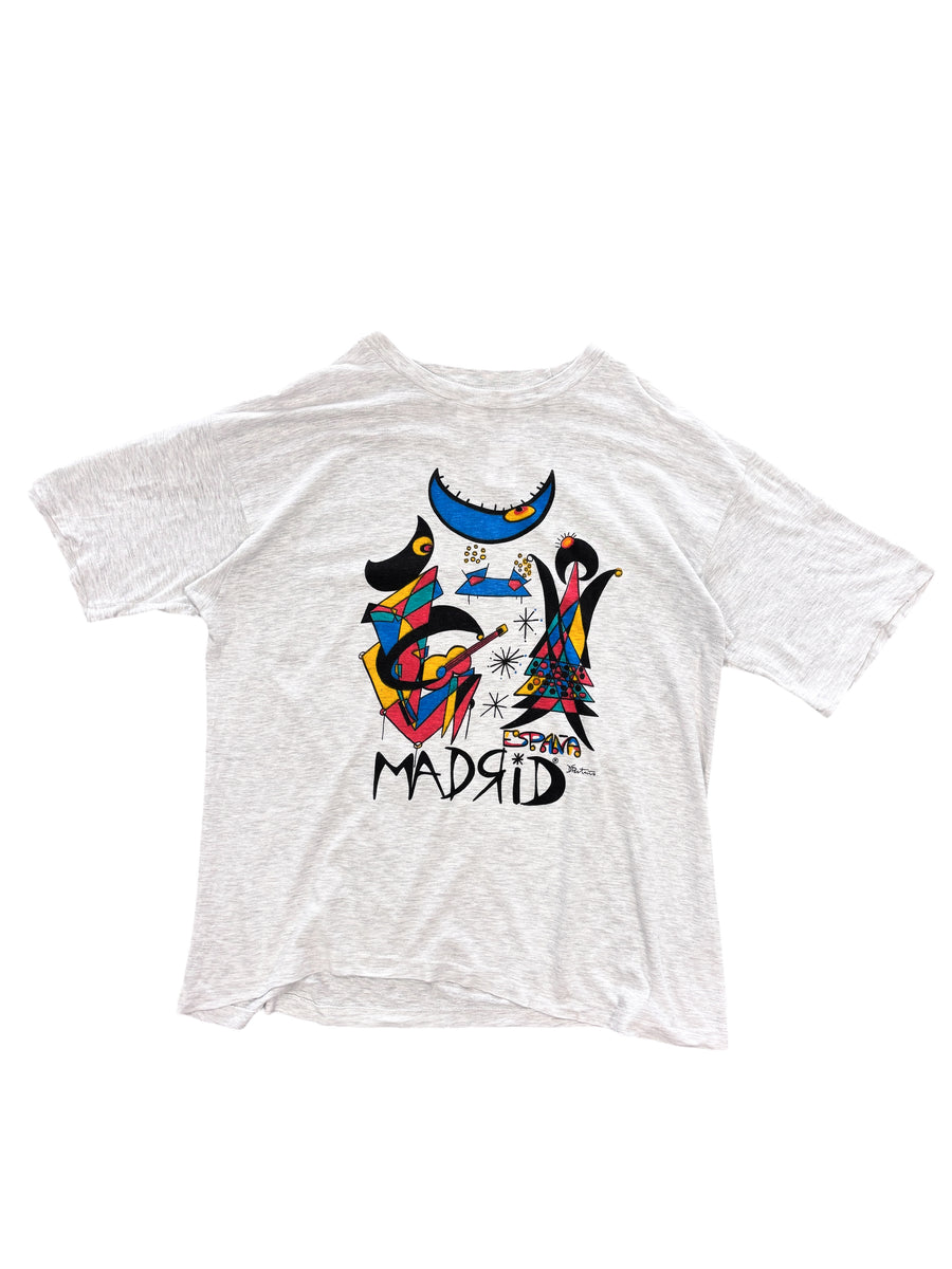 Vintage Graphic T-Shirt Grau L/XL