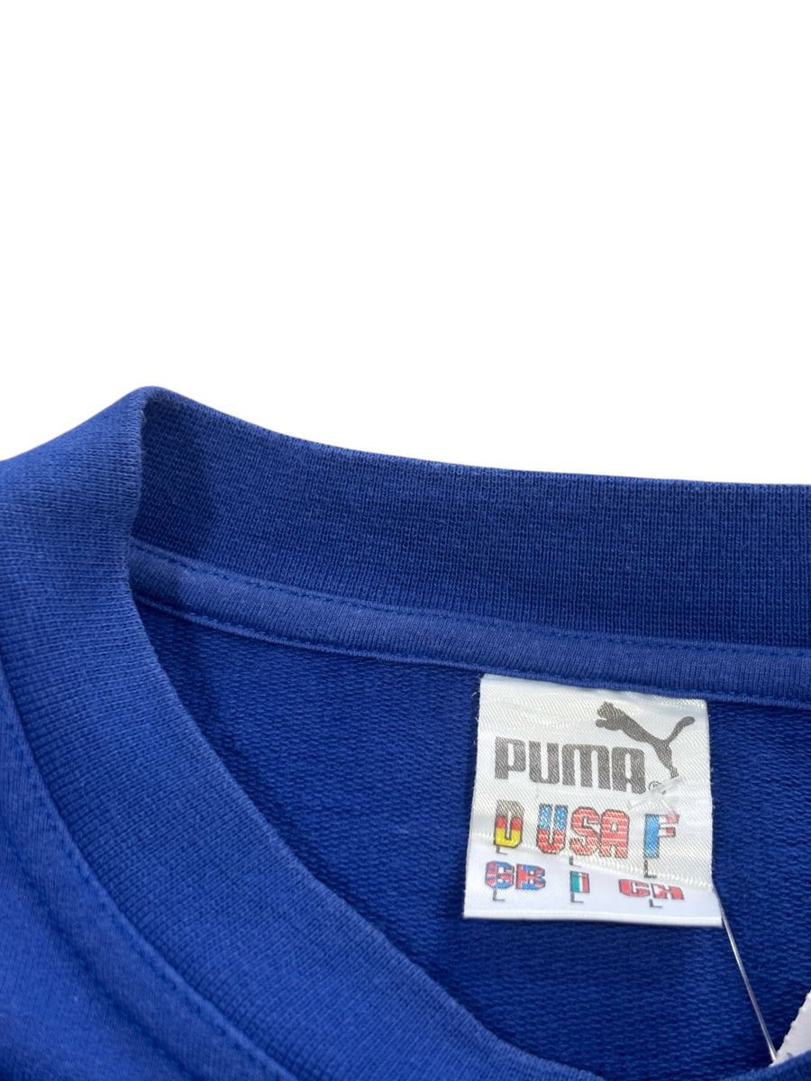 Vintage Puma Sweatshirt Blau L