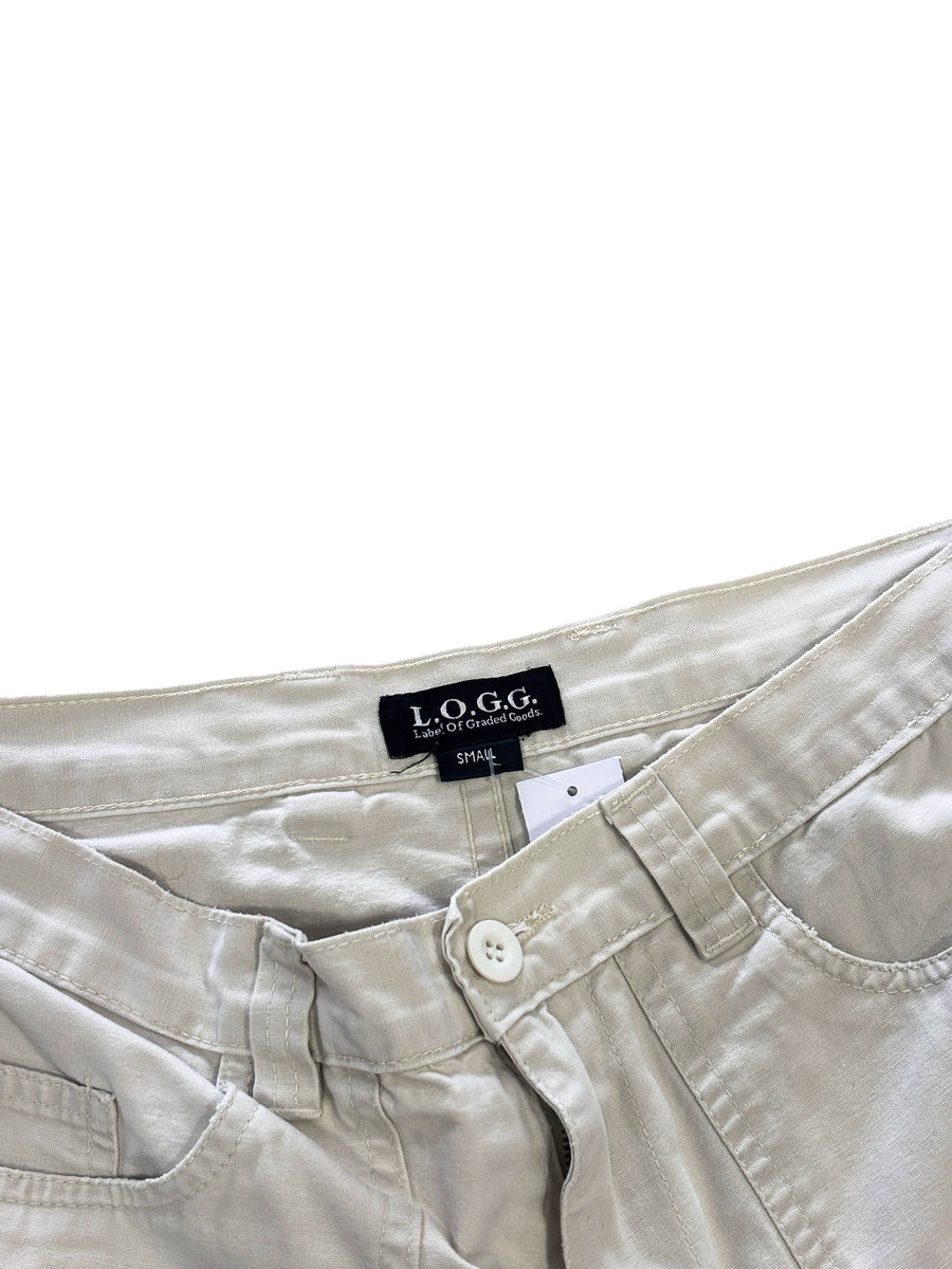 Vintage Shorts Cremeweiß M