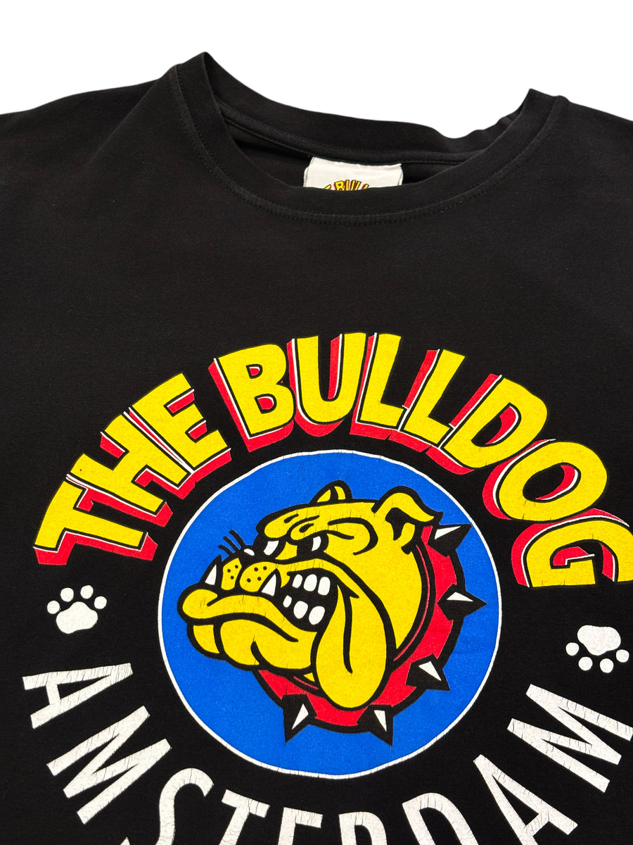 Vintage The Bull Dog T-Shirt  Schwarz M