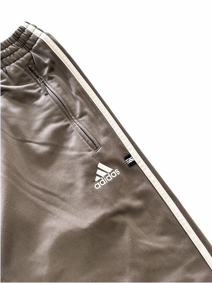 Vintage Adidas Jogginghose Braun/Grau L