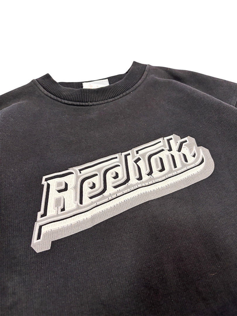 Vintage Reebok Sweatshirt Schwarz L