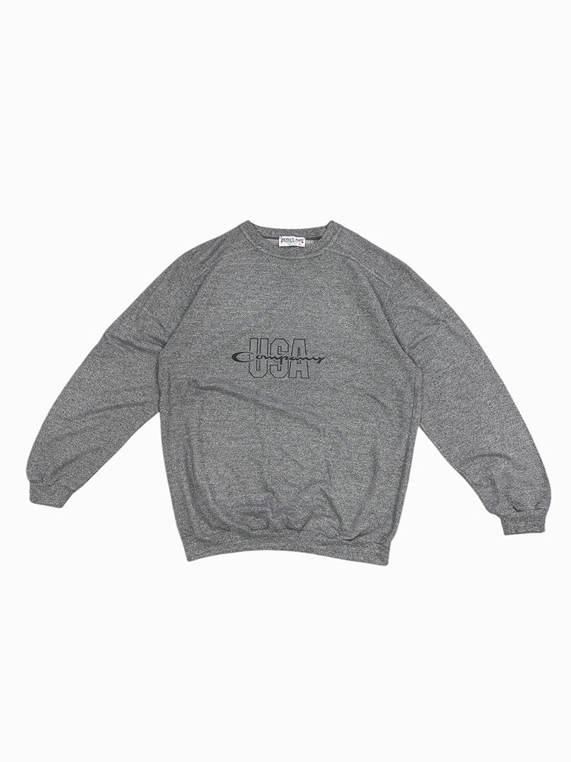 Vintage Sweatshirt Grau L-XL