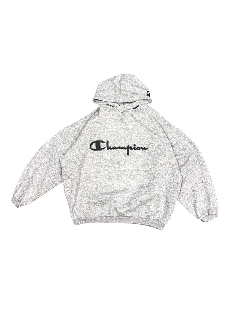 Vintage Champion Hoodie Grau S